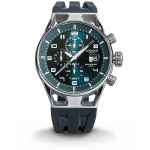 Orologio da polso Locman cassa in acciaio e titanio cinturino petrolio antigraffio 0542a19s-00ptwhsl