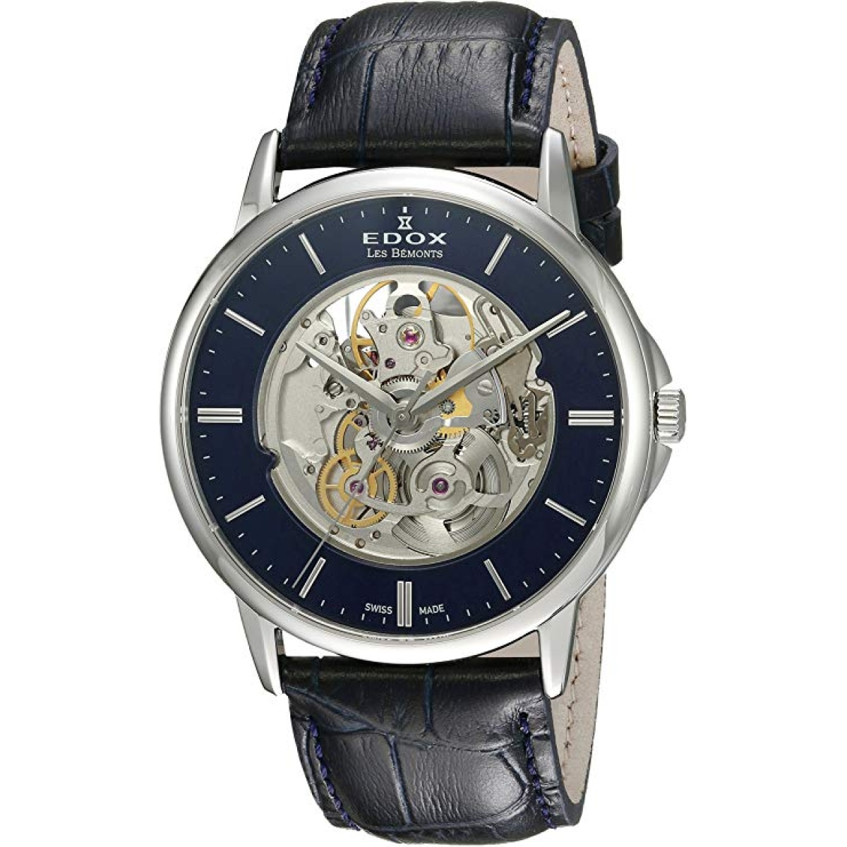 Orologio da polso EDOX Les Bemonts Stainless 85300 3 BUiN