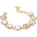 Bracciale Brosway B-Tring BTN49 pvd oro rosa con pendenti con cuore