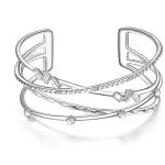 Bracciale Brosway Calliope BOP11 pvd oro rosa con pendenti con cuore