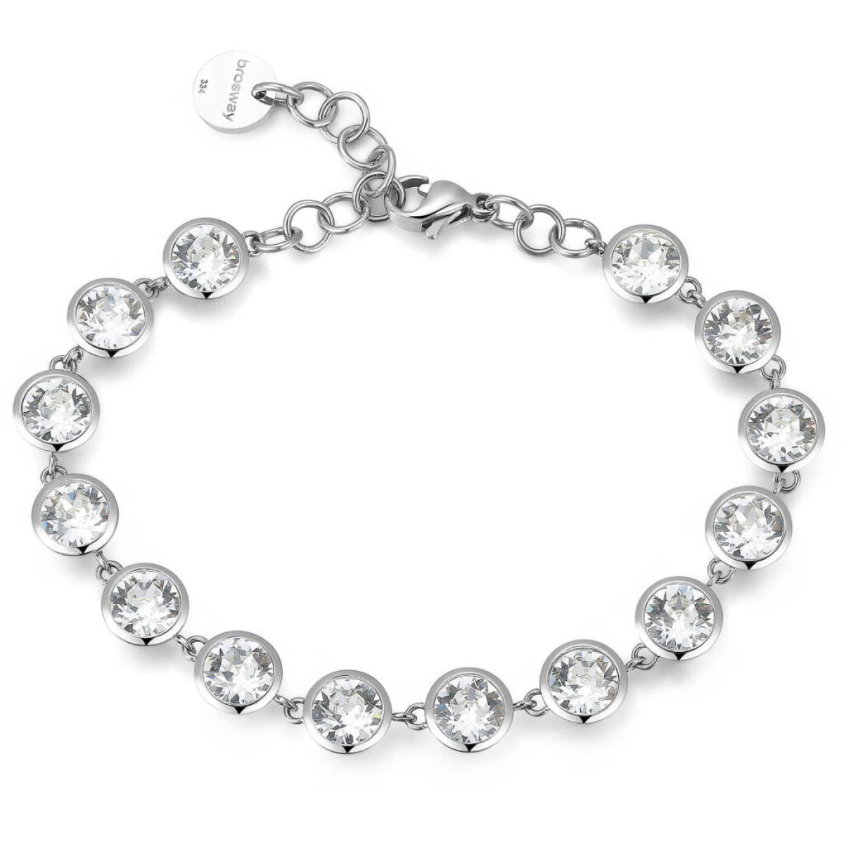 Bracciale Brosway Symphony BYM30 acciaio con cristalli Swarovski