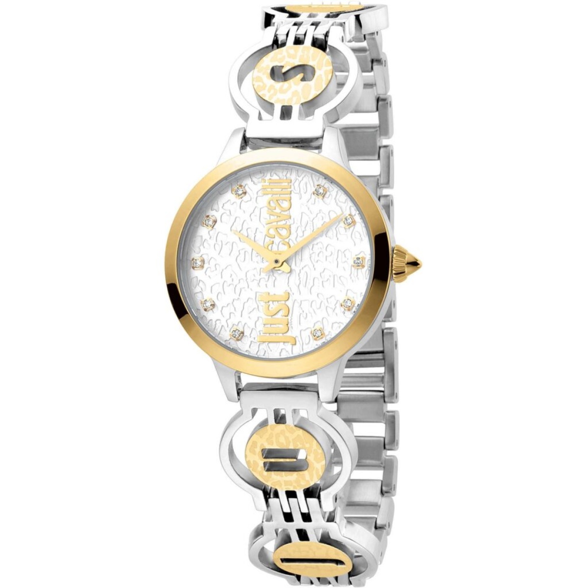 Orologio da polso Just Cavalli Analogico al quarzo con cinturino in acciaio JC1L028M0055