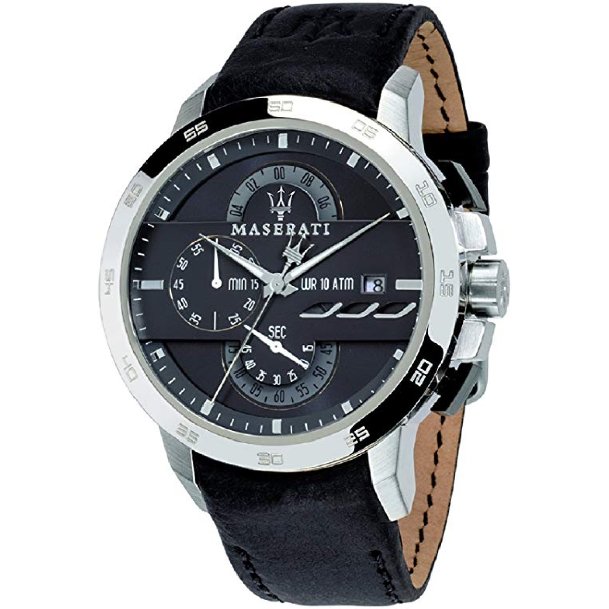 Orologio da polso Maserati R8871627002 cinturino in pelle