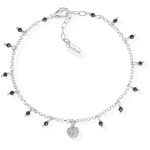 Bracciale donna gioielli Amen BRCBNZ simbolo cuore