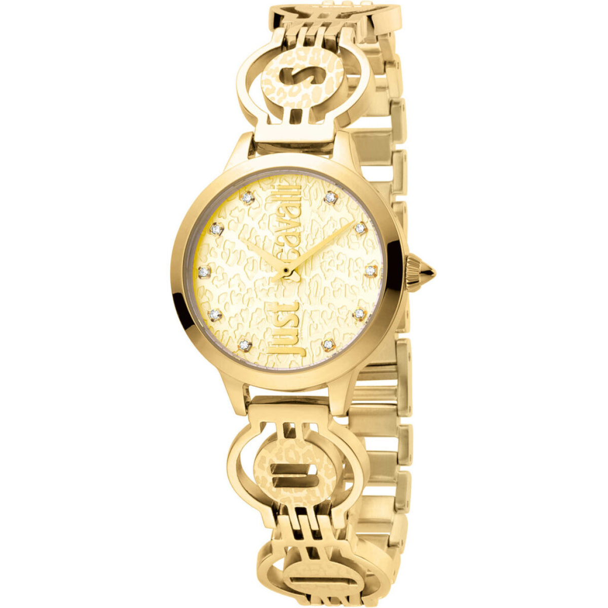 Orologio da polso Just Cavalli Analogico al quarzo con cinturino in acciaio JC1L028M0035