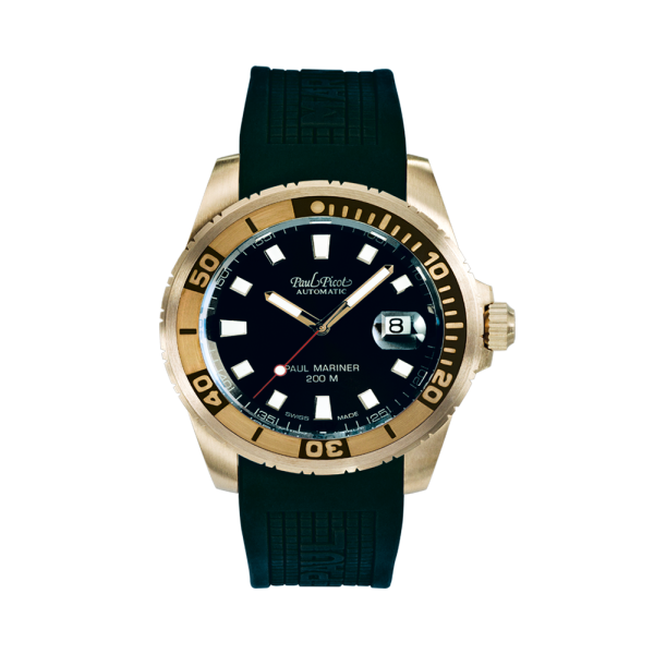 Orologio da polso PAUL PICOT meccanico Mariner III Bronze P4352.BRZ.3624CM001