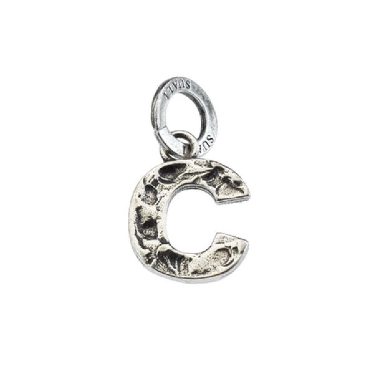 Ciondolo Charms Lettera Suali cod . BLO272 lettera C