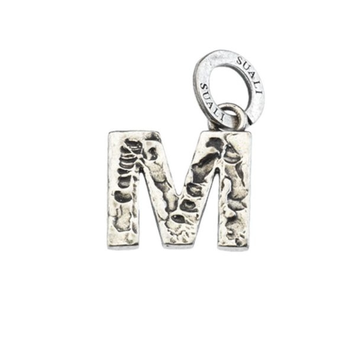 Ciondolo Charms Lettera Suali cod . BLO272 lettera M