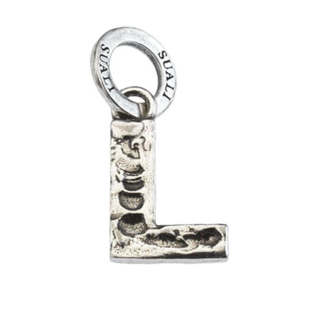Ciondolo Charms Lettera Suali cod . BLO273 lettera L