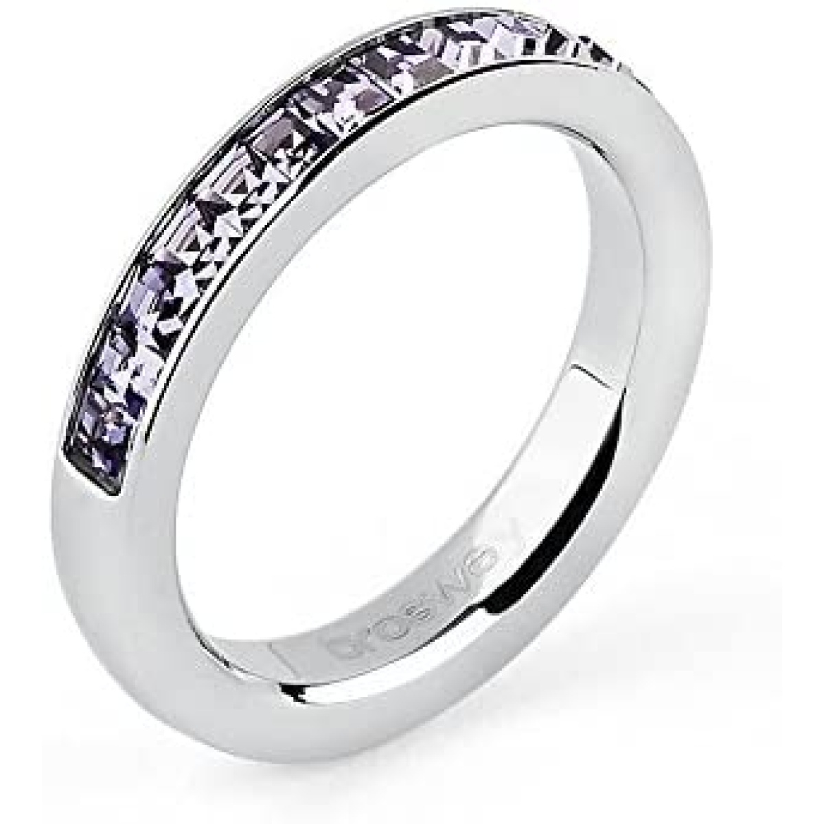 Brosway Anello Donna Tring In Acciaio 316L E Cubic Zirconia | BTGC33 | Gioiello Italiano Ipoallergenico
