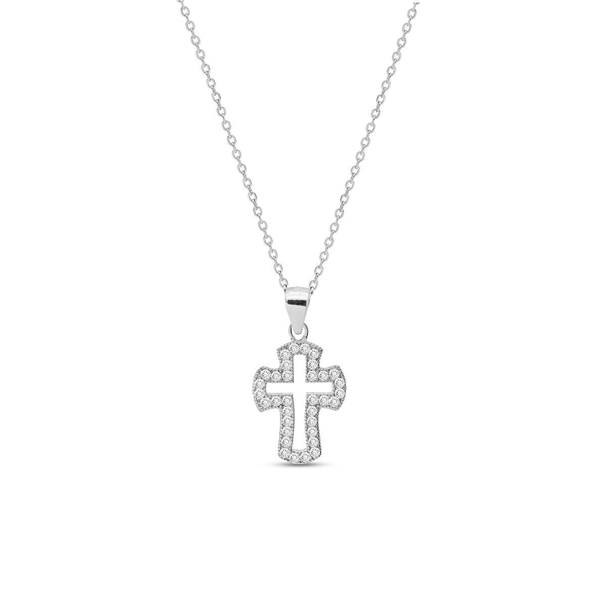 Collana CROCE Domenico D'Anna Gioielli in argento 925 S0018B