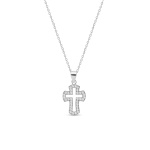 Collana CROCE Domenico D'Anna Gioielli in argento 925 S0018B