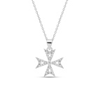 Collana CROCE Domenico D'Anna Gioielli in argento 925 S0024B