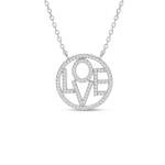 Collana LOVE Domenico D'Anna Gioielli in argento 925 S0312f