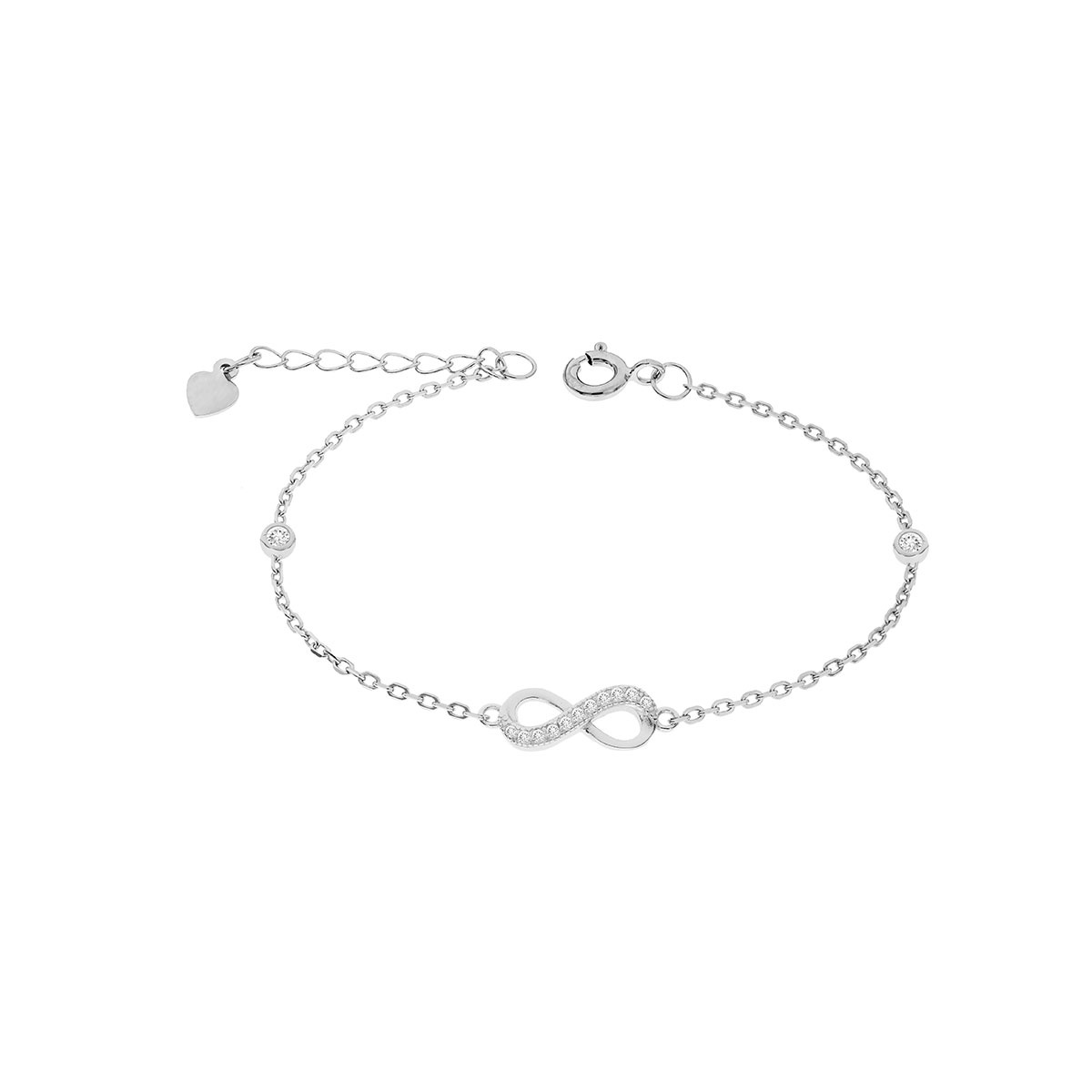 Bracciale INFINITO Domenico D'Anna Gioielli in argento 925 S0488G