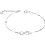 Bracciale INFINITO Domenico D'Anna Gioielli in argento 925 S0488G