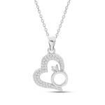 Collana CUORE Domenico D'Anna Gioielli in argento 925 S0537E