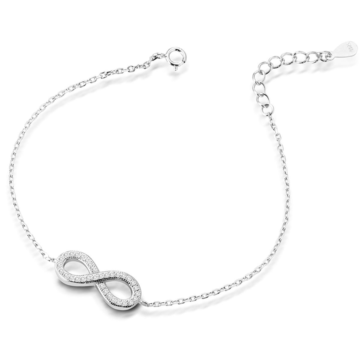 Bracciale INFINITO Domenico D'Anna Gioielli in argento 925 S0650G