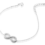 Bracciale INFINITO Domenico D'Anna Gioielli in argento 925 S0650G