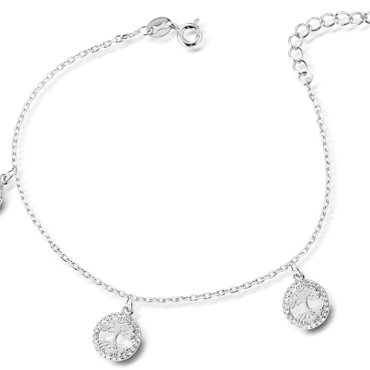 Bracciale ALBERO DELLA VITA Domenico D'Anna Gioielli in argento 925 S0672C