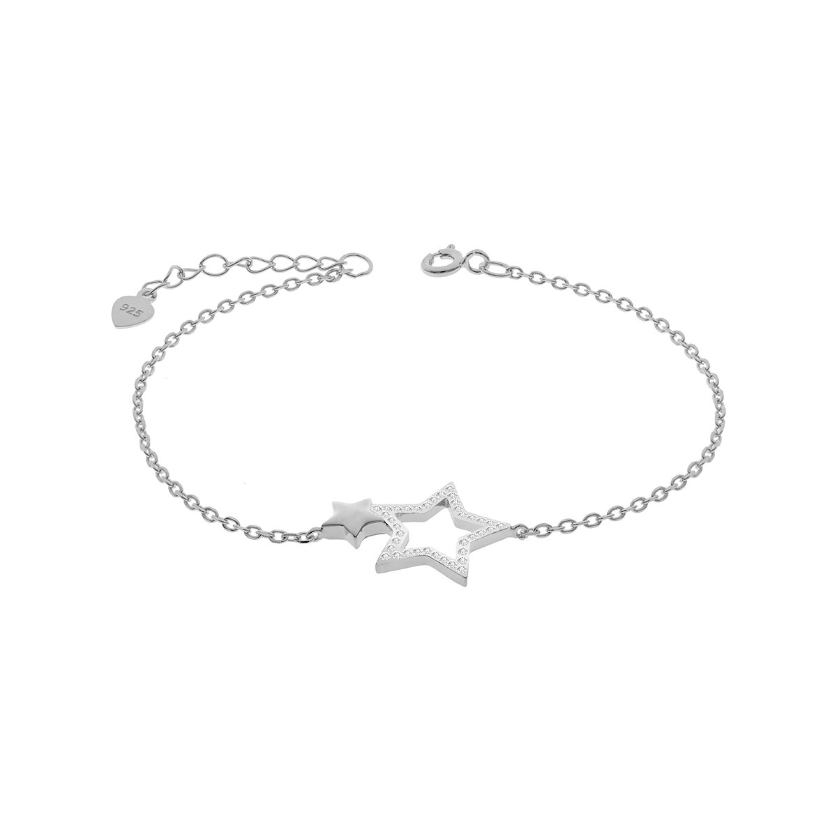 Bracciale STAR Domenico D'Anna Gioielli in argento 925 S07