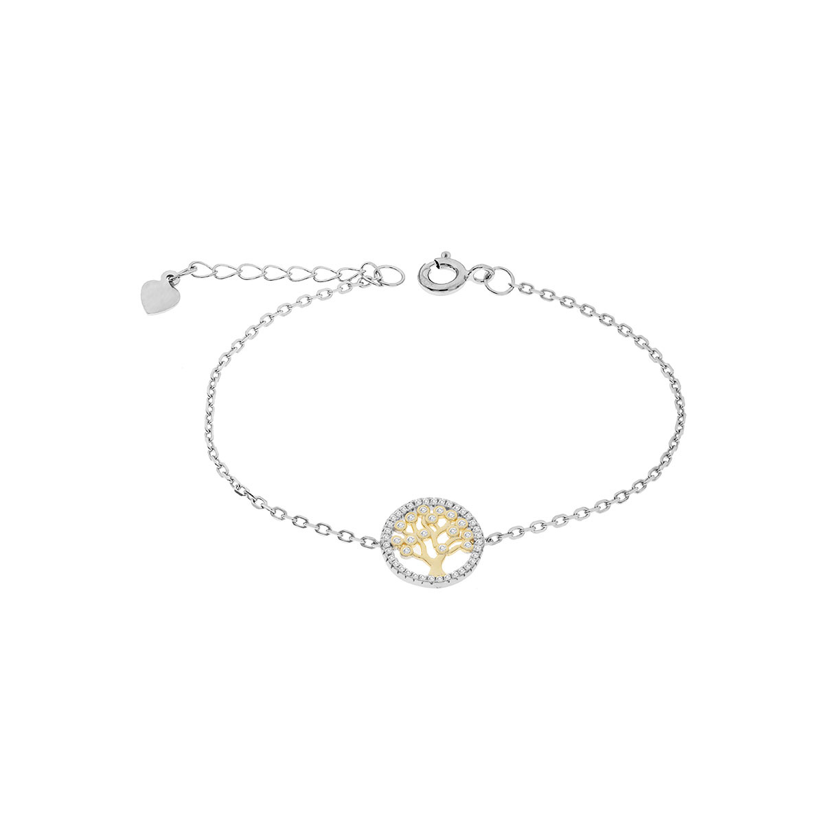 Bracciale ALBERO DELLA VITA Domenico D'Anna Gioielli in argento 925 S0834D