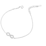 Bracciale INFINITO Domenico D'Anna Gioielli in argento 925 S0853X