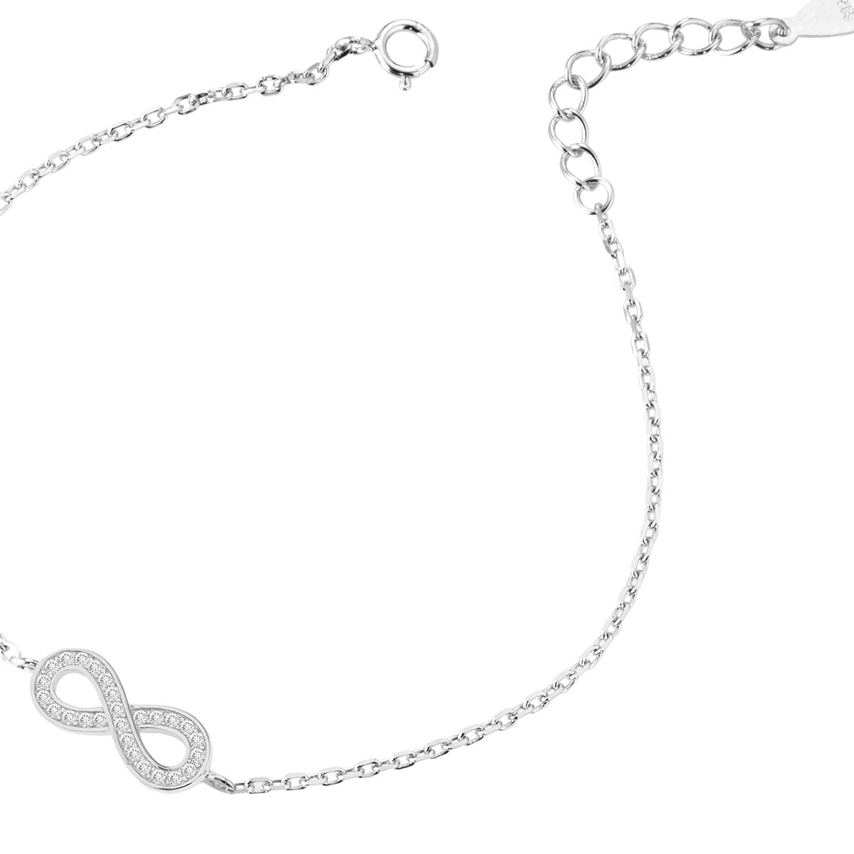 Bracciale INFINITO Domenico D'Anna Gioielli in argento 925 S0853X