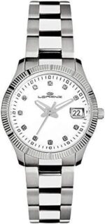 Orologio da polso in acciaio al quarzo donna Lorenz LZ27066BB